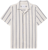 Lukas Check Dobby SS Shirt - Light Ivory