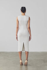 Aliya Dress - Bone - BLVD