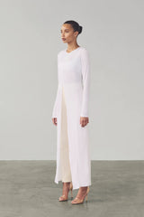 Alina Shirt Dress - White