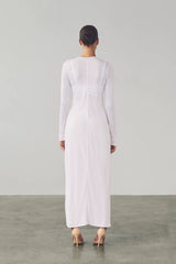 Alina Shirt Dress - White