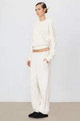 Vinny Pocket Sweatpant - Bone