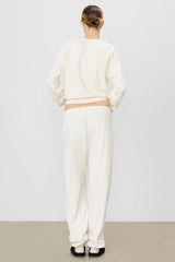 Vinny Pocket Sweatpant - Bone