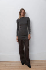 Tailored Transparent Pants - Black Olive