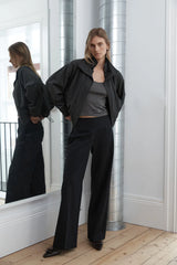 Cummerbund Pants - Black