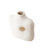 Vivian Vase - Raw Blanc - BLVD