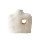 Vivian Vase - Raw Blanc - BLVD