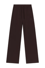 Drawstring Wide Leg Sweatpant - Espresso