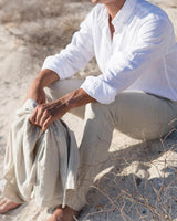 Cham Pants - Bone - BLVD