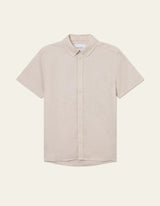 Konrad Linen SS Shirt - Ivory