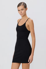 Tank Mini Dress - Black