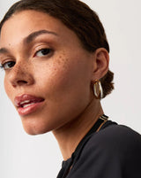 Lucy Williams Entwine Large Hoop Earrings