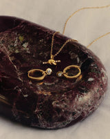 Lucy Williams Fine Diamond Drop Huggies