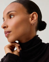 Lucy Williams Fine Diamond Entwine Huggies