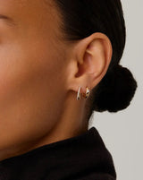 Lucy Williams Fine Diamond Entwine Huggies