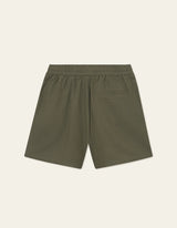 Otto Linen Shorts - Olive Green