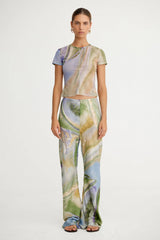Bianca Pants - Lavender Marble