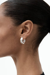 Sense Hoops Medium - Silver