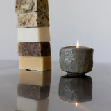 Earthen Candle - Fog Glaze
