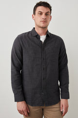Wyatt - Black Chambray - BLVD
