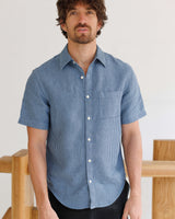 Ola Shirt - Overdye Indigo