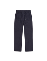 Patrick Linen Pants - Navy - BLVD