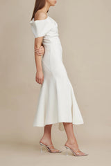 Corbyn Dress - Ivory - BLVD