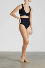 Faith Bikini Bottom - Black - BLVD
