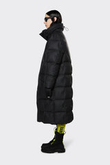 Block Puffer Coat - Black - BLVD