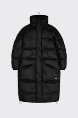 Block Puffer Coat - Black - BLVD