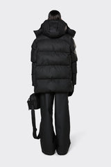 Boxy Puffer Parka - Black - BLVD