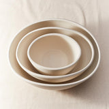Derrick Nesting Bowls - Blanc - BLVD
