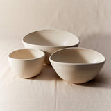 Derrick Nesting Bowls - Blanc - BLVD