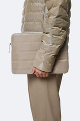 Laptop Cover 13" Quilted - Velvet Taupe - BLVD