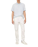 Lightweight Dylan 5-Pocket Pant - Off White - BLVD