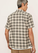 Ocean View Plaid Short Sleeve - Dark Grey - BLVD