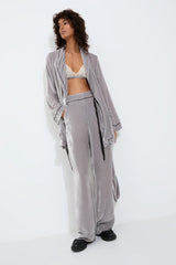 Velvet Bottom - Grey