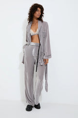 Velvet Bottom - Grey