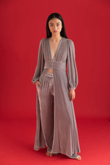 Velvet Bottom - Grey
