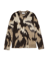 Forrest Crewneck Knit - Shopping Bag Brown