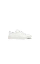 Signature Leather Sneaker - White