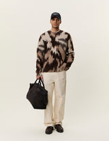 Forrest Crewneck Knit - Shopping Bag Brown