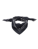 Stamp Neckerchief - Black