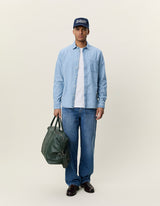 Chambray Shirt - Light Blue Wash