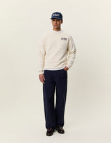 Record Sweatshirt - Ivory
