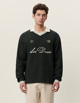 Waffle LS Football Jersey - Rosin Green