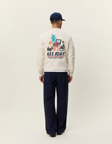 Record Sweatshirt - Ivory