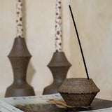 Amal Incense Holder - Speckled Iron