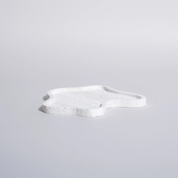 Loren Tray - Travertine White
