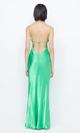 Ren Split Maxi Dress - Emerald