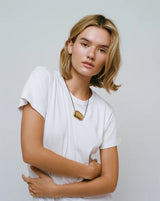 Julia Necklace - Gold/Black - BLVD